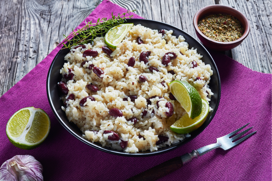 CARIBBEAN RICE AND BEANS