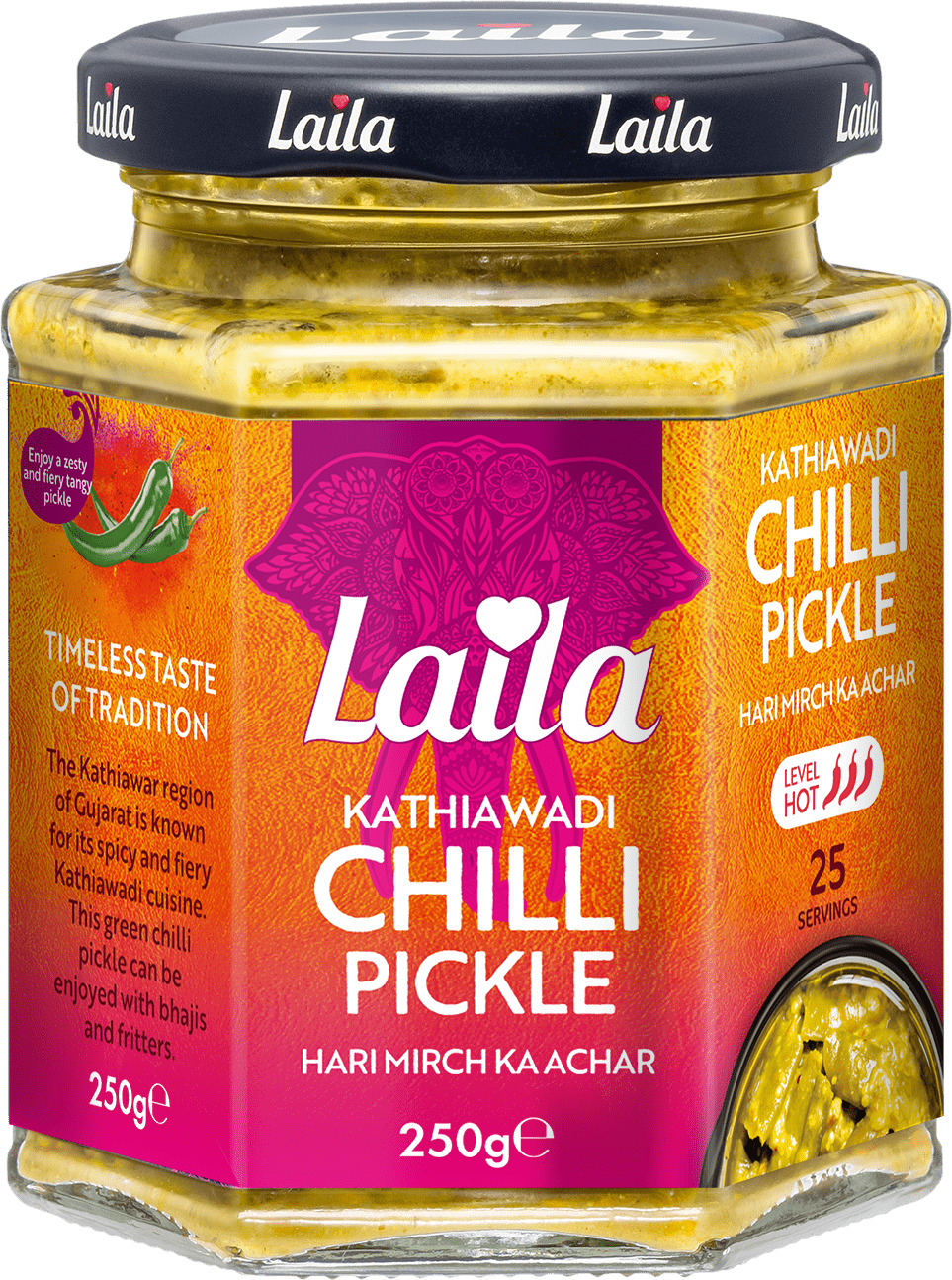 Laila Chilli Pickle 250g